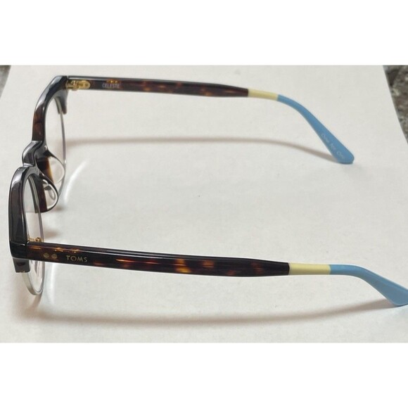 TOMS Celeste Eyeglasses – Authentic Designer Frames – Classic Tortoise / Brown - Picture 4 of 11